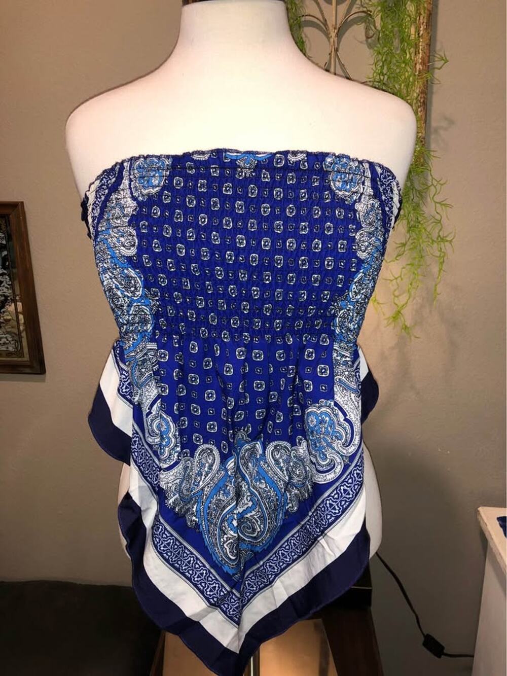 Handkerchief style top